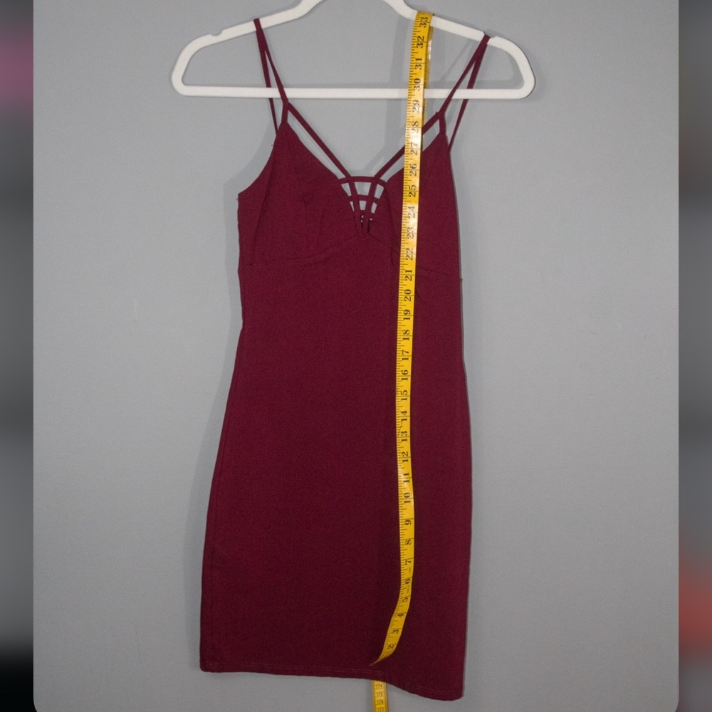 Papaya mini dress